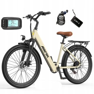 ROWER ELEKTRYCZNY Aairsk SU7 250W 80KM 36V 13Ah 7-biegów Shimano +NFC